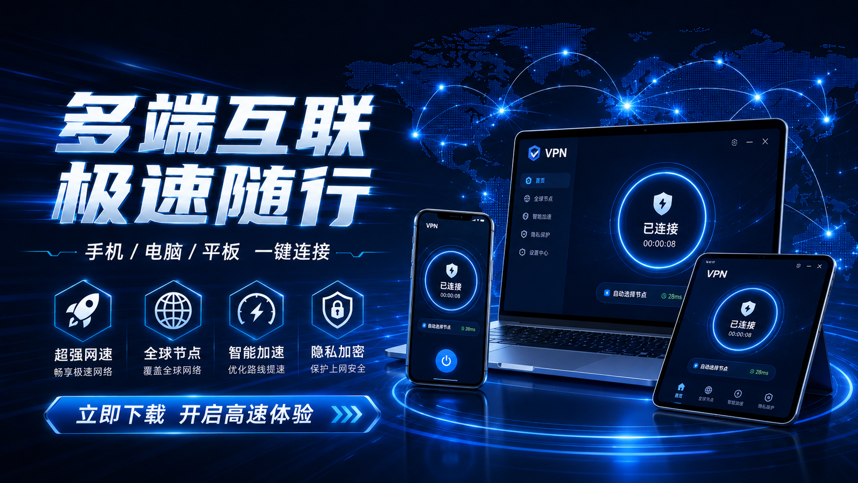 畅享全球网络
